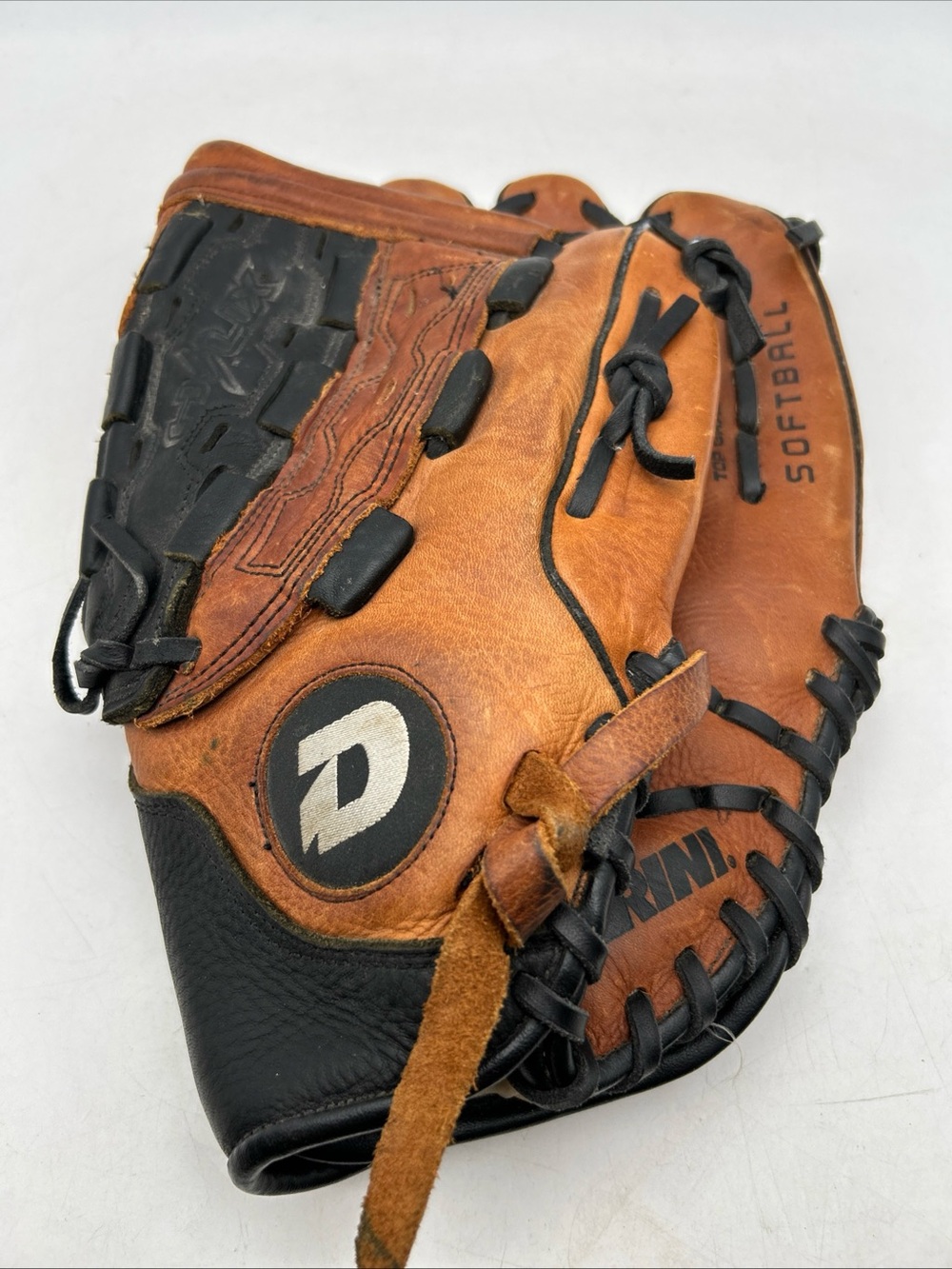 DeMarini 13" A245 HX 135 Helix Softball Glove Ecco Leather Brown RH Thrower